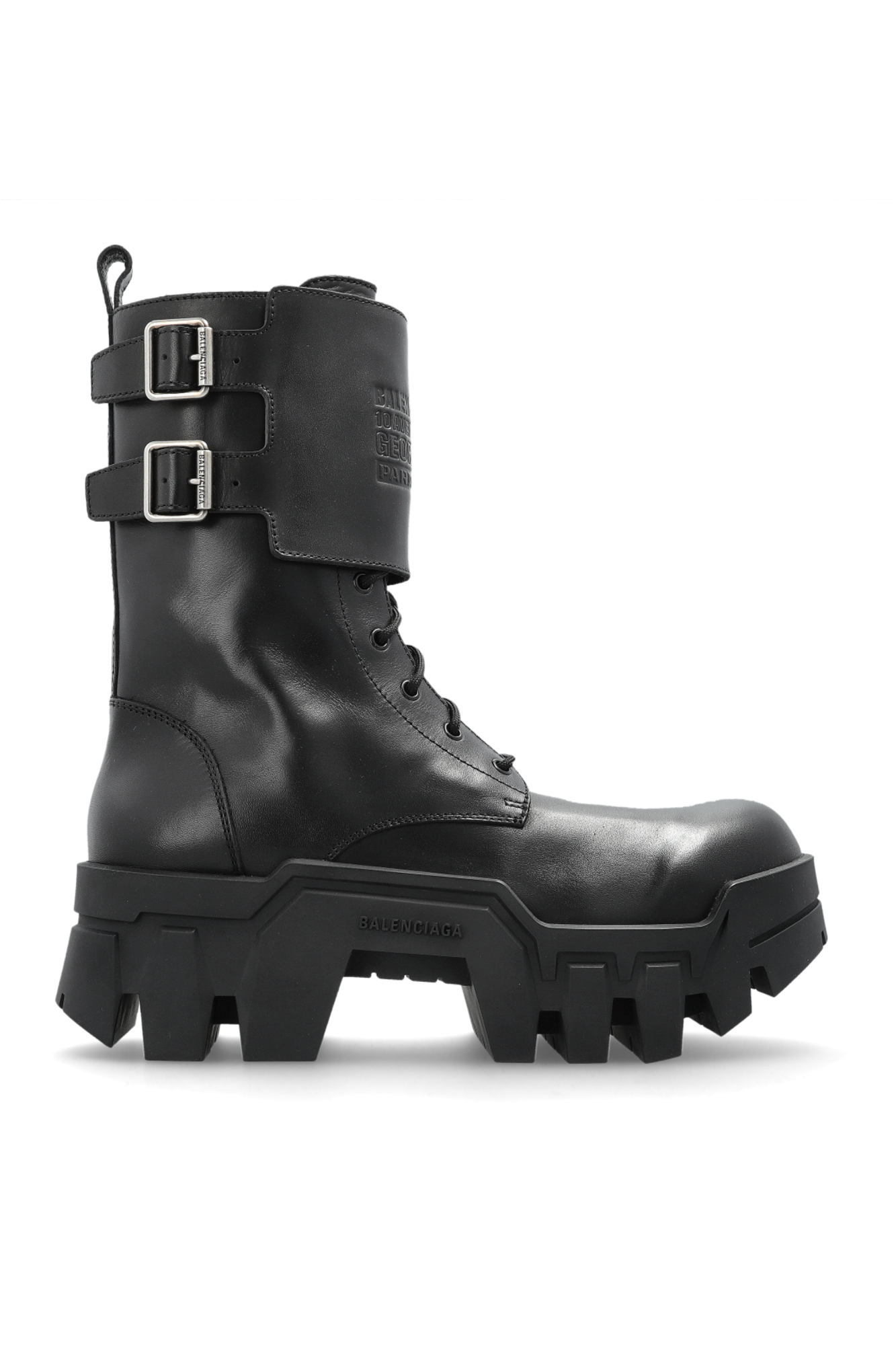 Balenciaga 'Bulldozer Combat' platform ankle boots | Men's | Vitkac